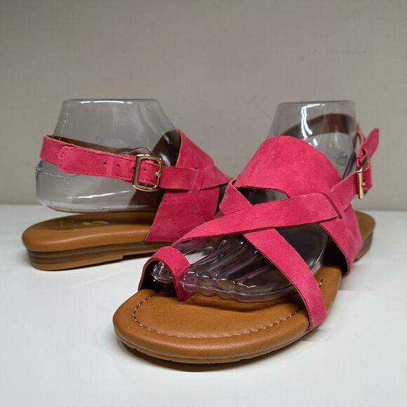 NWOB | Sarto by Franco Sarto | Gia Suede Sandals | Pink | Various Sizes - Picture 14 of 14